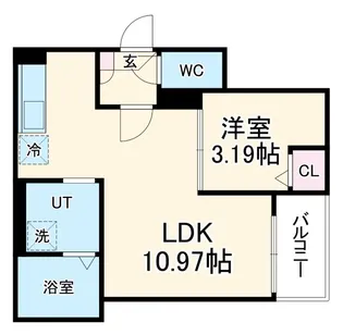 Jack nodaI【3階】の間取り