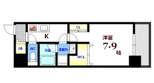 CASA EN III【6階】の間取り