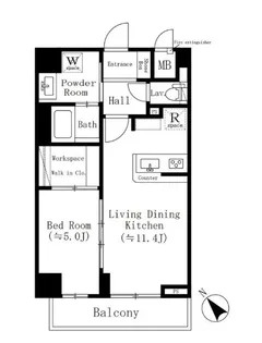 MAISON.O【5階】の間取り