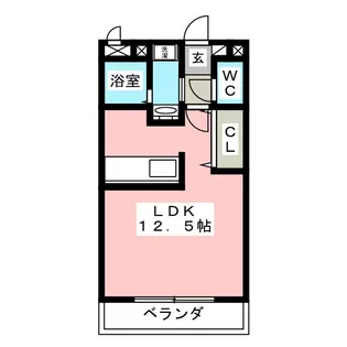 ユニバーサル【2階】の間取り