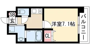 アルバ大須【6階】の間取り
