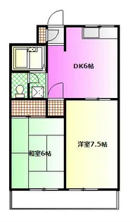 ブルックリン【3階】の間取り