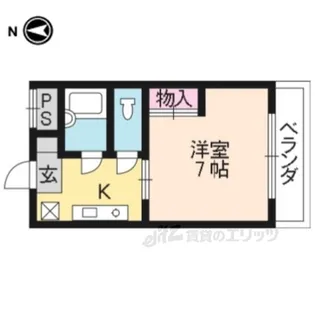 シャネルファイブ【3階】の間取り