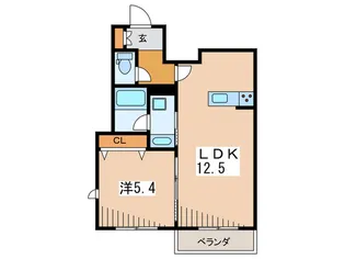 鳳GRANMAISON【1階】の間取り