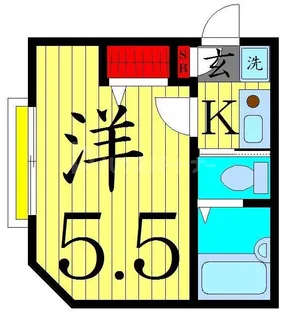 フォンテーヌ【2階】の間取り