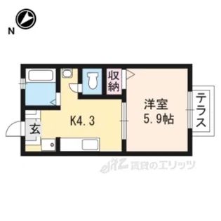 スターヒル【2階】の間取り