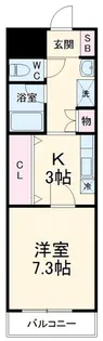 本町アンディ【7階】の間取り