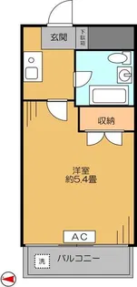 メゾン大森北【2階】の間取り