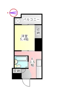 アワノビル【2階】の間取り
