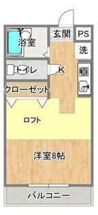 アンシャンテ【2階】の間取り