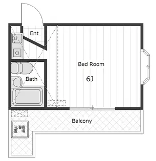 アートパレス新河岸No.6【2階】の間取り