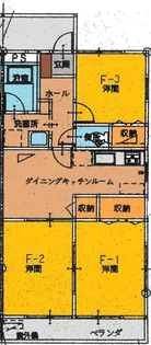 さくらハイツ【2階】の間取り