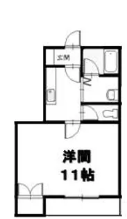 Mid Island Height ( ミッドアイランドハイツIII )【2階】の間取り