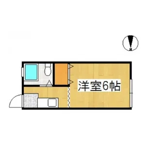 VENTーVERT A【1階】の間取り