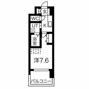 CUORE【3階】の間取り