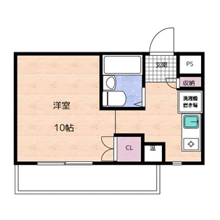 フロイデミーツV【5階】の間取り