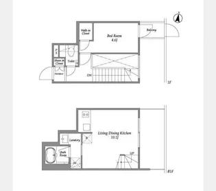 IPSE代々木上原【1階】の間取り