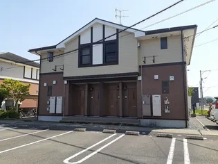 広島県福山市神辺町字徳田【アパート】の外観