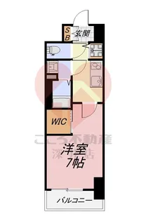 S-RESIDENCE堺浜寺axial【3階】の間取り