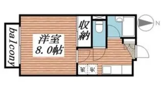 アンクラージェ小松島【1階】の間取り