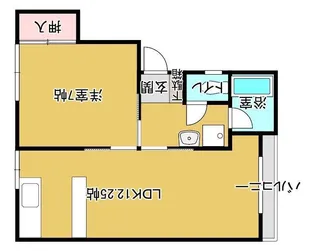 シティライフ柳原【2階】の間取り