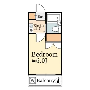 エトワール西八王子【2階】の間取り