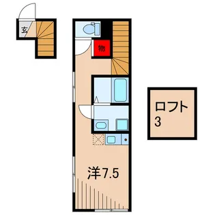 I-wood柴又【2階】の間取り
