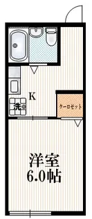 中山荘【2階】の間取り