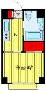 フェリエ西池袋相馬【4階】の間取り