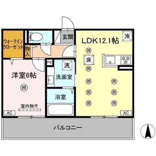 Solaire【3階】の間取り