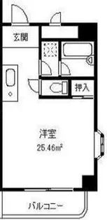 メゾンボヌール【8階】の間取り