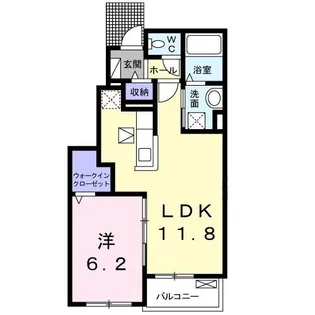 パストラルA【1階】の間取り