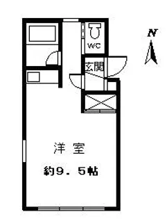 T-WINビル【1階】の間取り