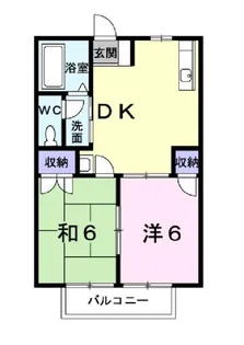 ニューシティグランママ【2階】の間取り