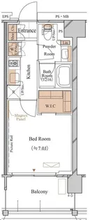 ブランシエスタ久が原【3階】の間取り