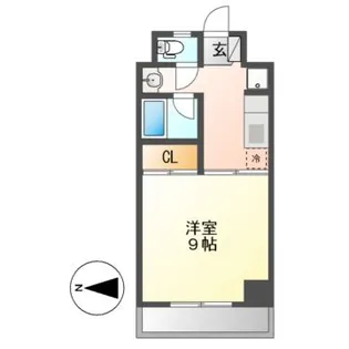 愛知県名古屋市北区柳原3【マンション】の間取り