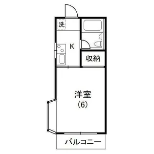 オリエントハイツ NO.3【2階】の間取り