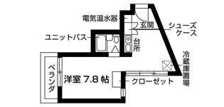 ビューステージ湘南【1階】の間取り