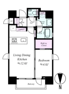 東京都墨田区菊川2【マンション】の間取り
