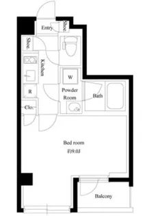 東京都荒川区東尾久2【マンション】の間取り
