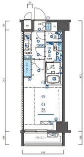 東京都足立区綾瀬2【マンション】の間取り
