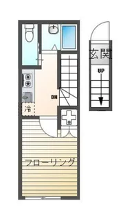 plumas金山町【2階】の間取り