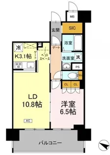 リーラ横浜川和町【7階】の間取り