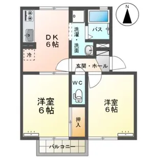 シンプリシティ長者【1階】の間取り