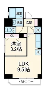 ルジェンテ・バリュ横濱反町【6階】の間取り
