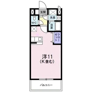 広島県東広島市西条町寺家【マンション】の間取り