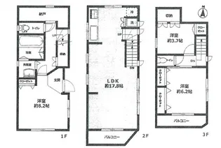 東京都世田谷区松原5【一戸建】の間取り