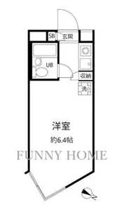東京都目黒区中目黒4【マンション】の間取り