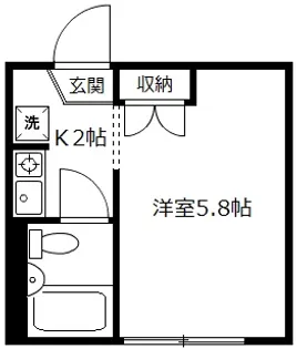 ジュネス六浦B【1階】の間取り