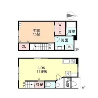 Mahalo五艘【1階】の間取り